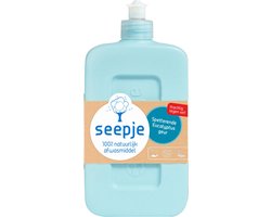 Seepje Afwasmiddel Spetterende Eucalyptus <p>Seepje afwasmiddel maakt je vaat sprankelend schoon en is krachtig tegen vet. Met 100% natuurlijke ingrediënten die de huid verzorgen en hydrateren. Super krachtig tegen vet en met een spetterende eucalyptus geur.</p> <ul> <li>100% natuurlijk ph-huidneutraal</li> <li>Krachtig tegen vet</li> <li>Verpakking van 97% gerecycled plastic</li> </ul>