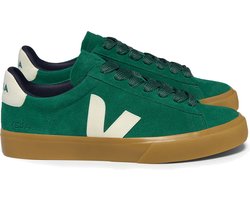 Deze Sneakers van het merk Veja is van de Herfst/Winter collectie in de kleur Groen.